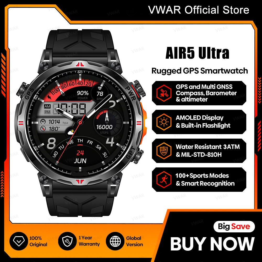 Watch Vs Smartwatch - 2025 novo vwar gps smartwatch 1.56