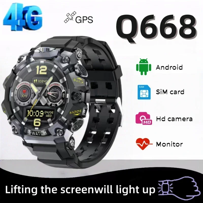 Smartwatch Watches For Women With Gps - Relógio Inteligente Q668 5G com Rede