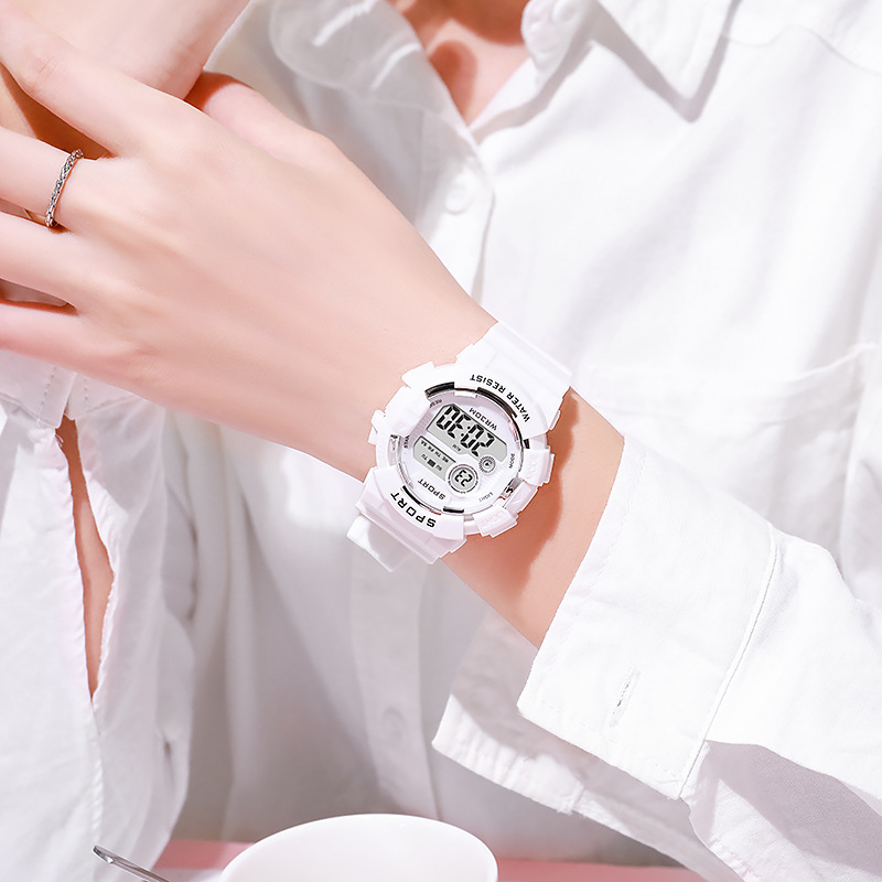 Moda crianças relógios luminos - Smartwatch Digital Watches For Kid Girl avaliação e preço