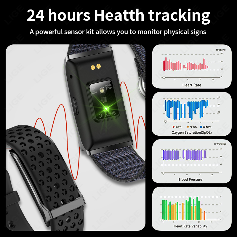 LIGE Relógio Inteligente Monit - Smartwatch Watches Price avaliação e preço
