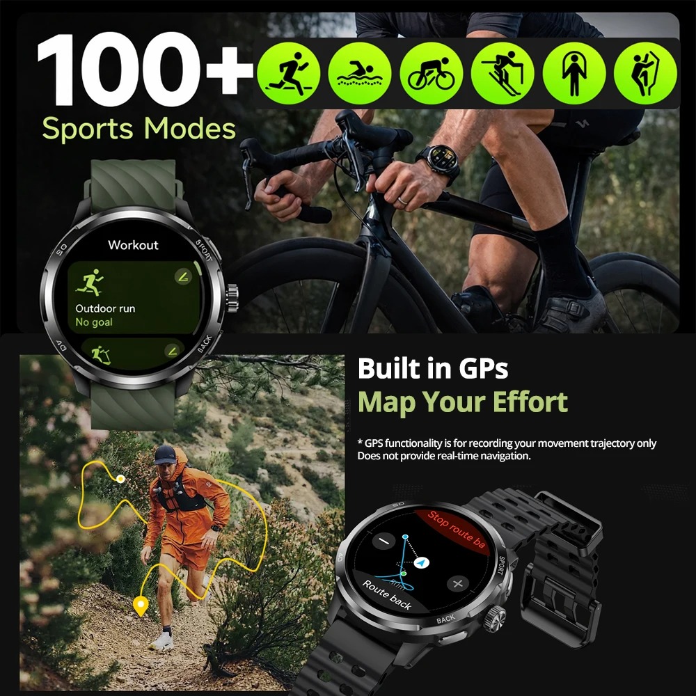 Relógio Inteligente Ulefone Ar - Smartwatch Watches For Women With Gps avaliação e preço
