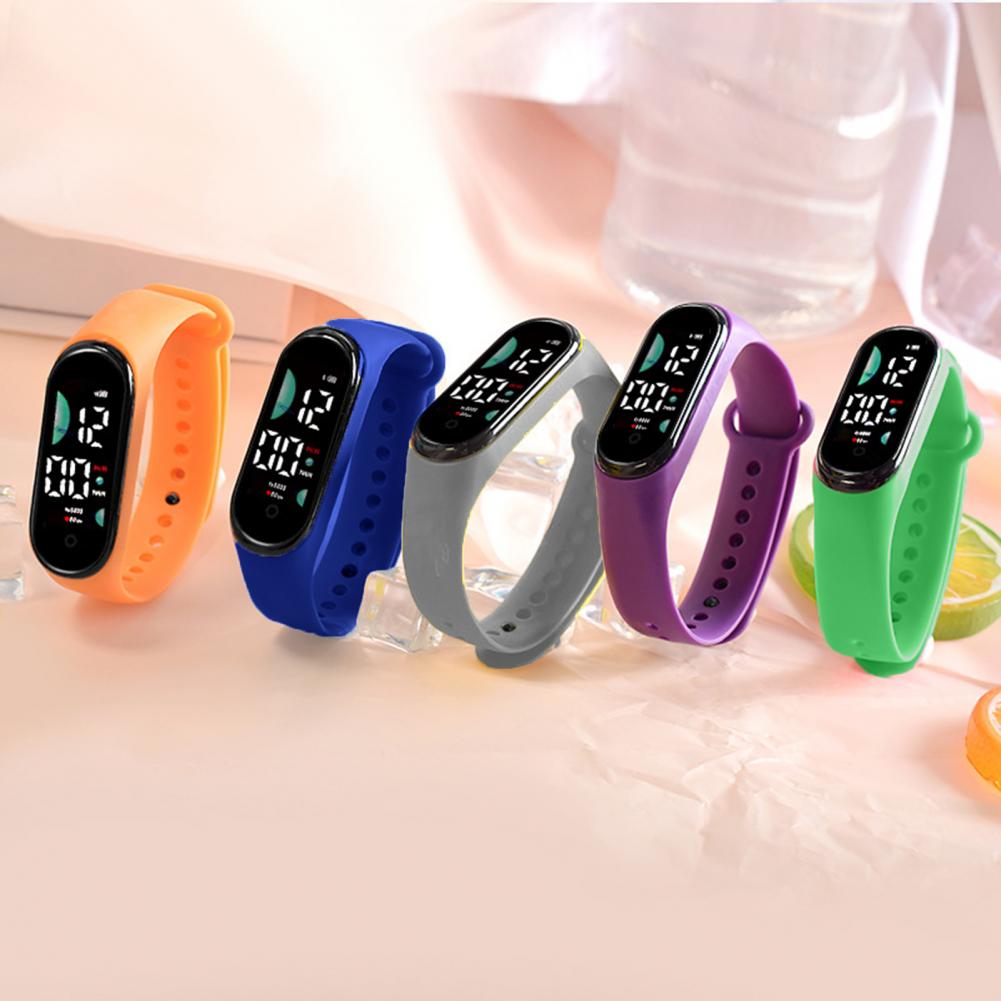 Crianças relógio presente de a - Smartwatch Digital Watches For Kid Girl avaliação e preço