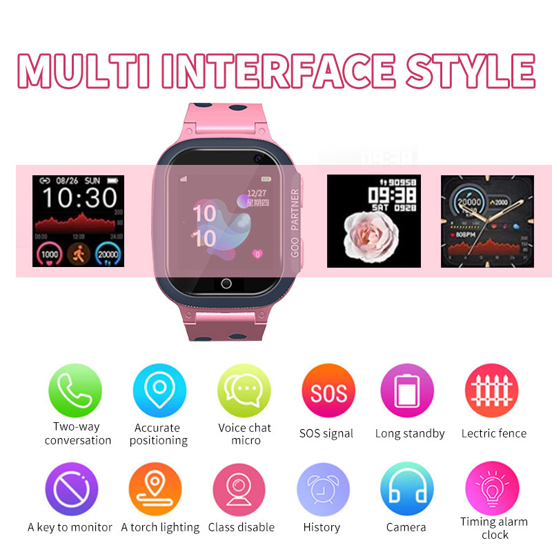 Crianças relógio inteligente à - Smartwatch Digital Watches For Kid Girl avaliação e preço