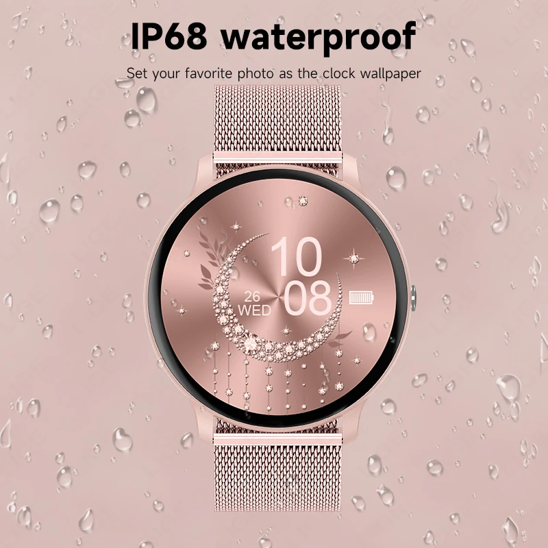 Relógio Inteligente LIGE com C - Watches Ladies Smartwatch avaliação e preço