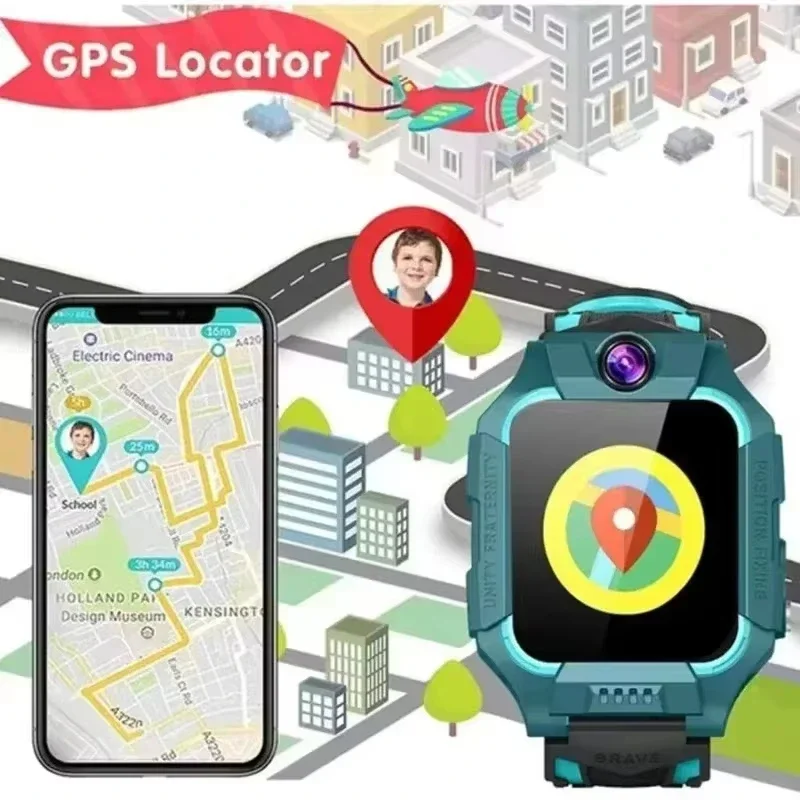 Relógio Inteligente Infantil à - Smartwatch Watches For Kids With Gps avaliação e preço