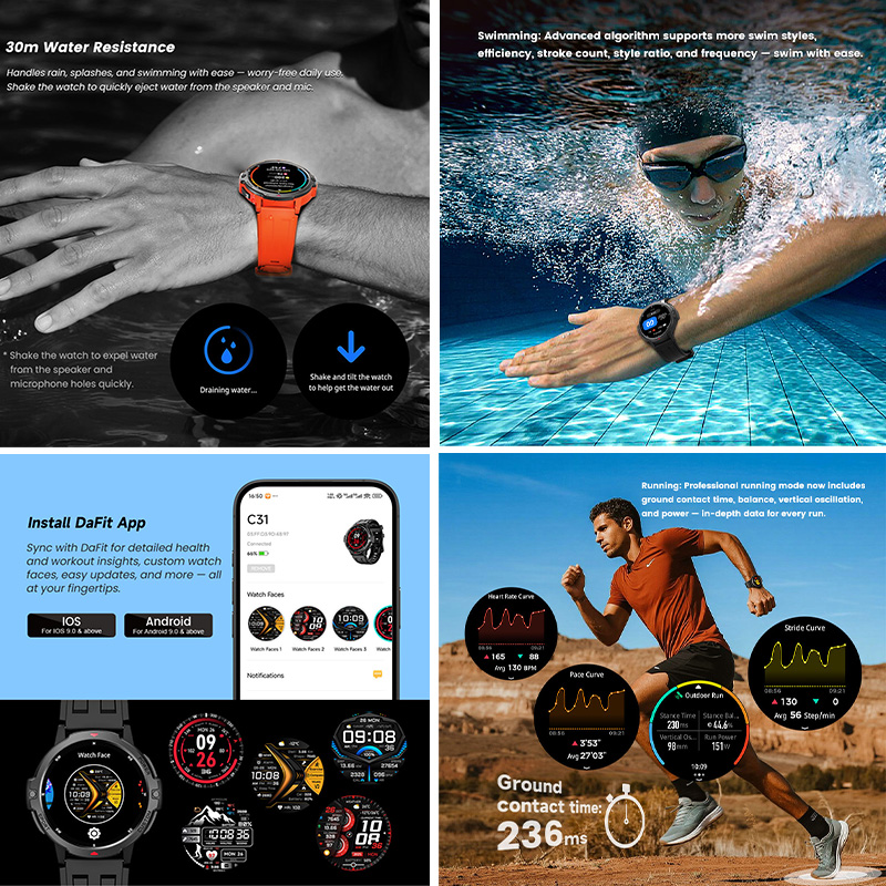 NOVO Smartwatch Militar com GP - Timex Watches Smartwatch avaliação e preço