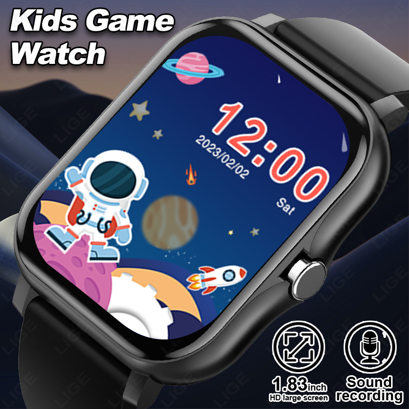 Lige 2025 audiolivro crianças  - Smartwatch Digital Watches For Kid Girl avaliação e preço