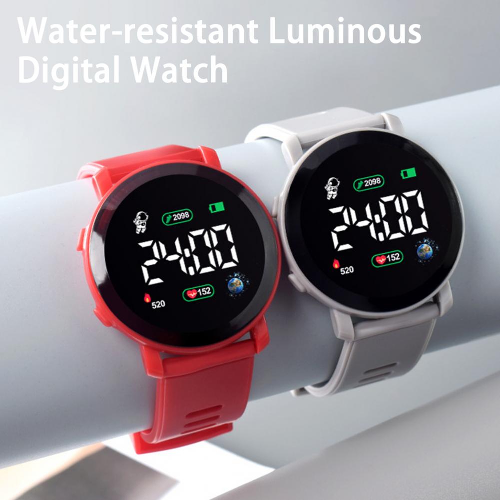 Relógio Digital LED Infantil à - Smartwatch Digital Watches For Kid Girl avaliação e preço