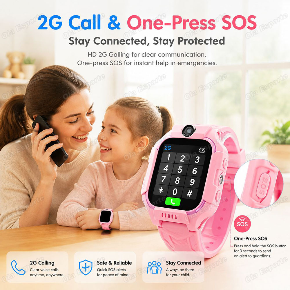 2026 Novo Relógio Inteligente  - Smartwatch Watches For Kids With Gps avaliação e preço