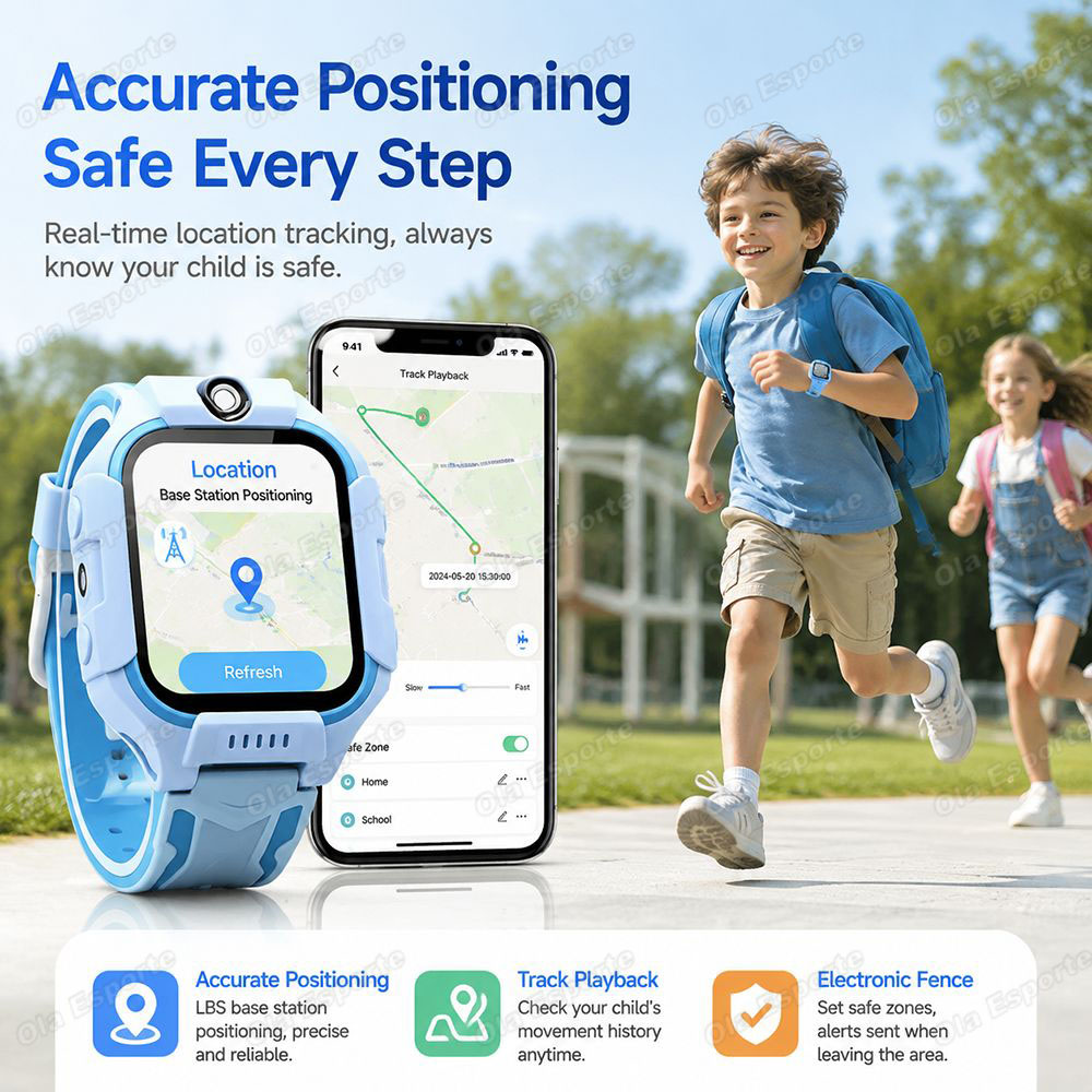 2026 Novo Relógio Inteligente  - Smartwatch Watches For Kids With Gps avaliação e preço