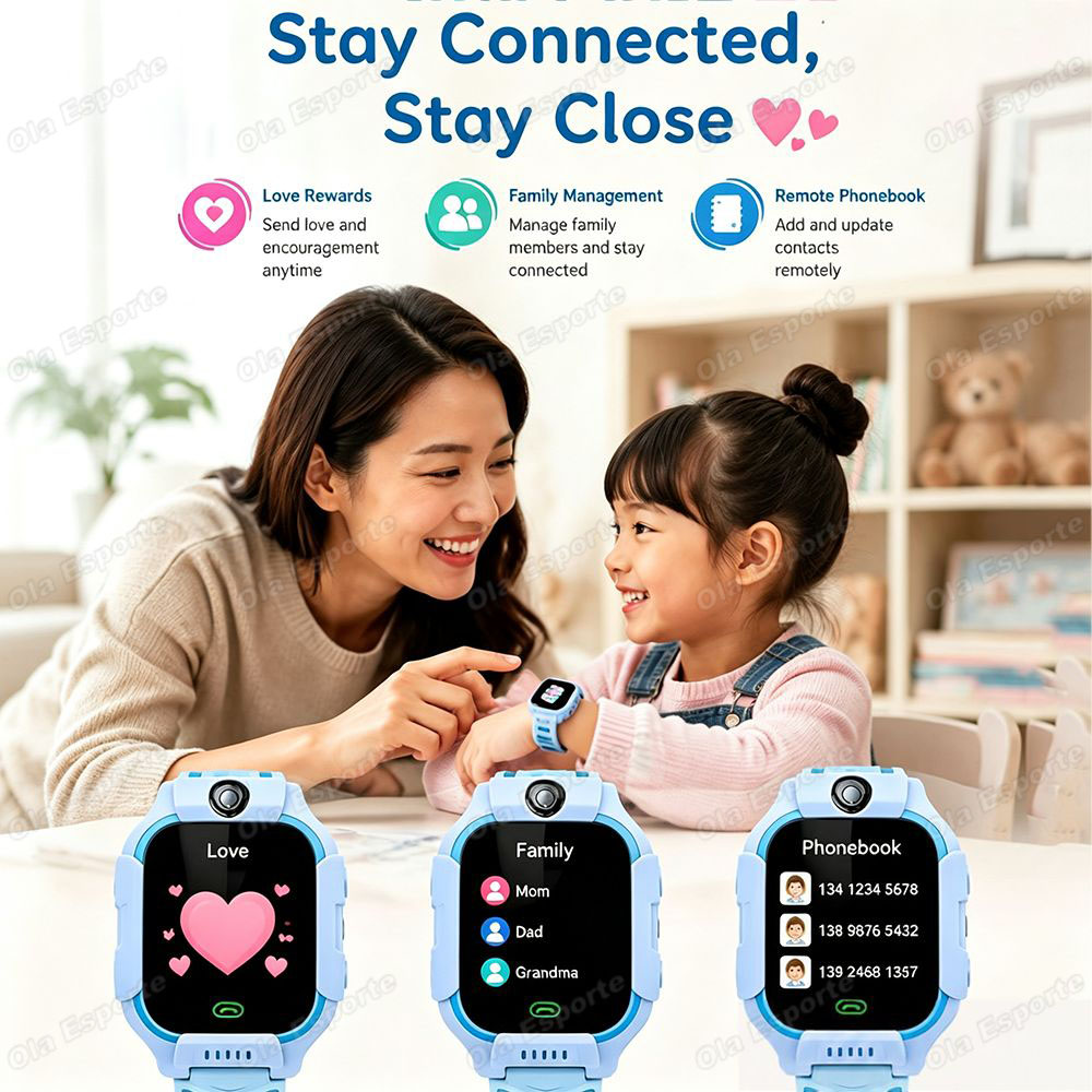 2026 Novo Relógio Inteligente  - Smartwatch Watches For Kids With Gps avaliação e preço