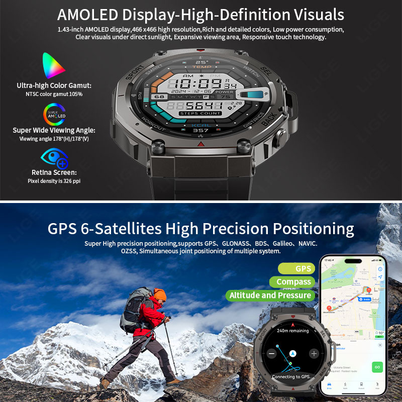 Relógio Inteligente Militar LI - Altimeter Compass Watch avaliação e preço