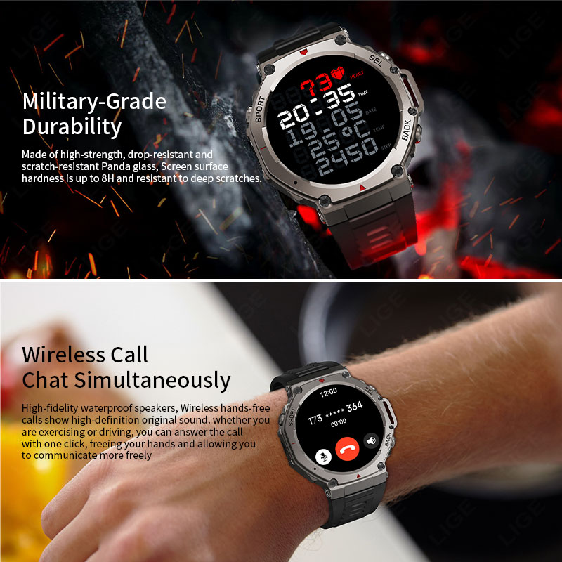 Relógio Inteligente Militar LI - Altimeter Compass Watch avaliação e preço