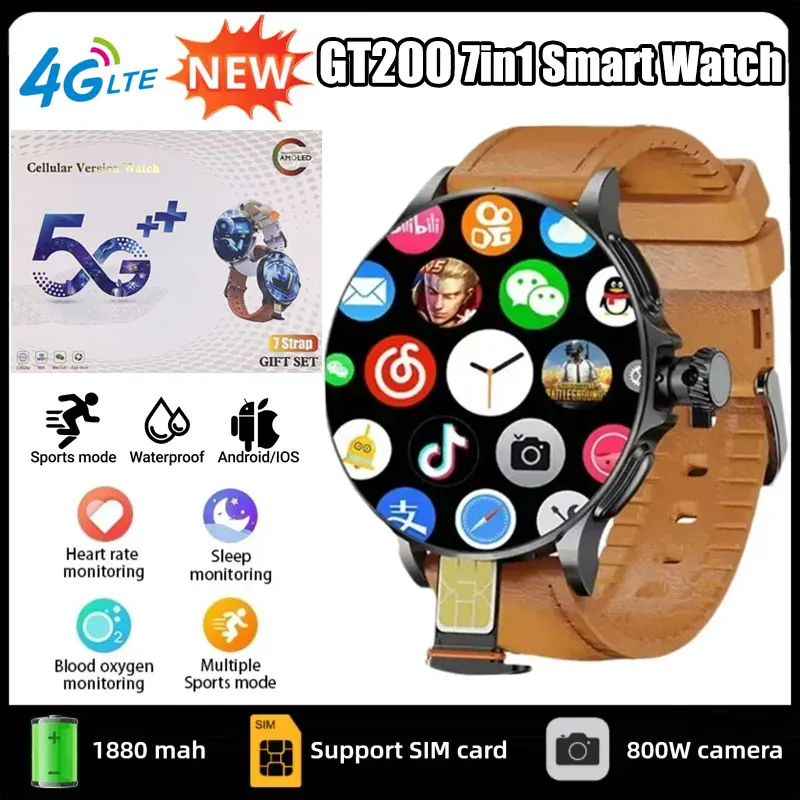 Relógio inteligente GT200 5G,  - Smartwatch Watches Price avaliação e preço