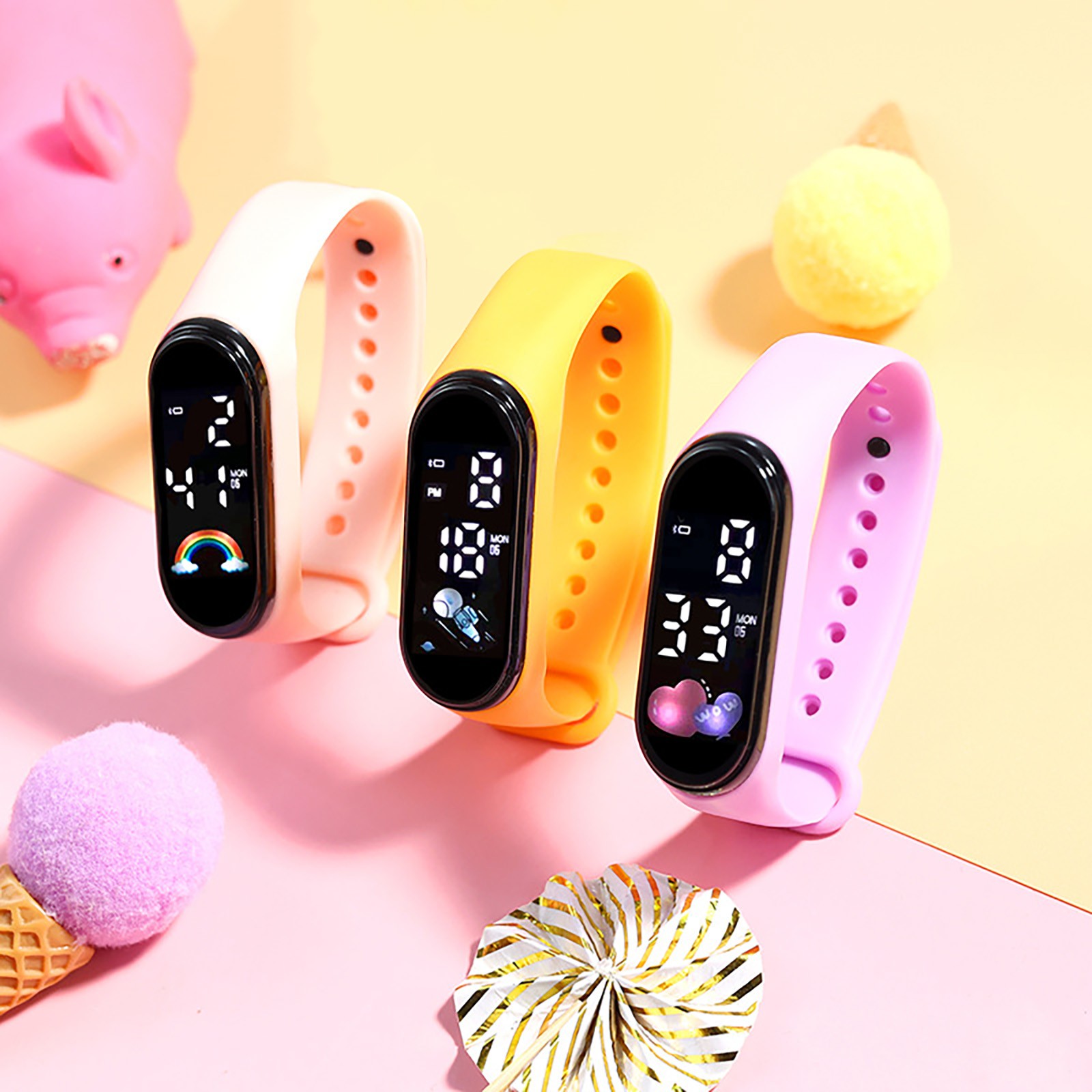 Relógio Infantil Presente de A - Smartwatch Digital Watches For Kid Girl avaliação e preço