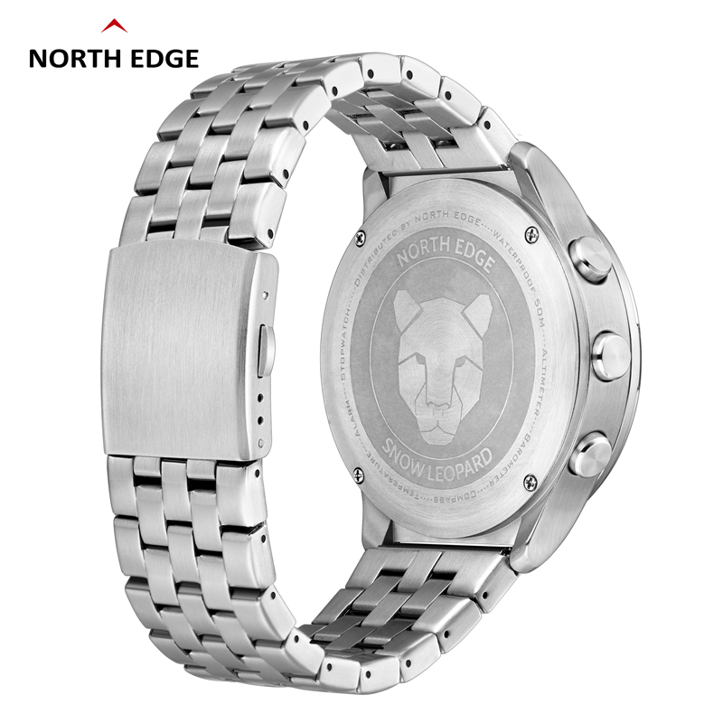 North edge relógio digital esp - Altimeter Compass Watch avaliação e preço